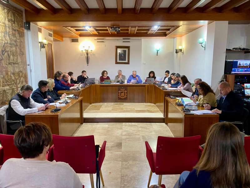 Ple de gener de l"Ajuntament de L"Eliana./EPDA