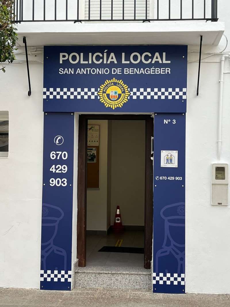 Sede de la Policía Local de San Antonio de Benagéber./EPDA