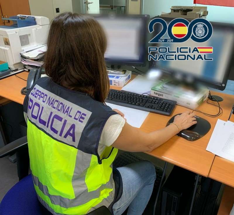 Imagen de archivo de una investigación de la Policía Nacional.

