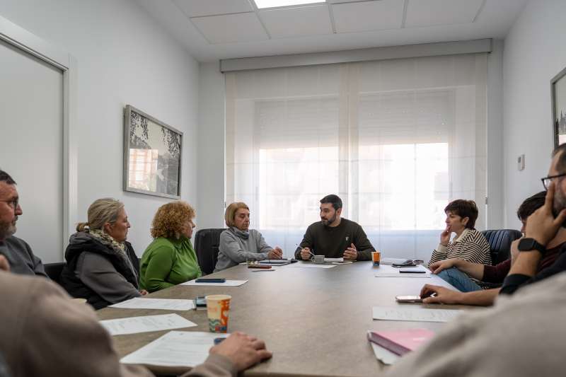Reunión del equipo de gobierno de L"Alcora. / EPDA