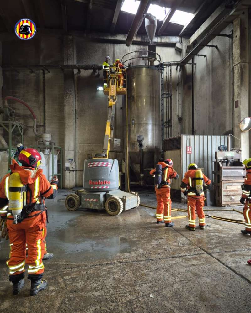 Imagen cedida por el Consorcio de Bomberos de la Provincia de Valencia. /EPDA