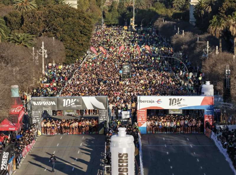 Salida de la 10k Valencia. / EPDA