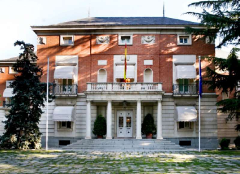 Fachada del Palacio de la Moncloa. / EPDA