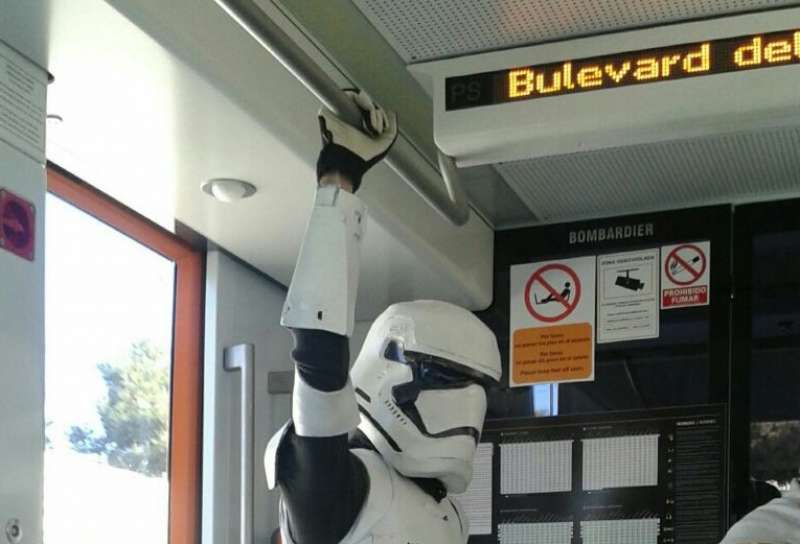 Carnavales en el TRAM d"Alacant. / EPDA