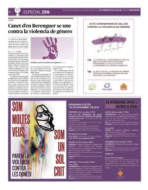 Especial 25N Camp de Morvedre 