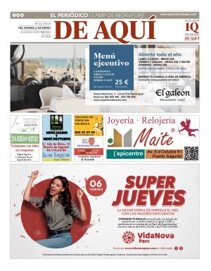 Camp de Morvedre edición del 31 01 2020