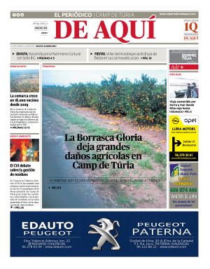 Camp de Túria edición del 31 01 2020