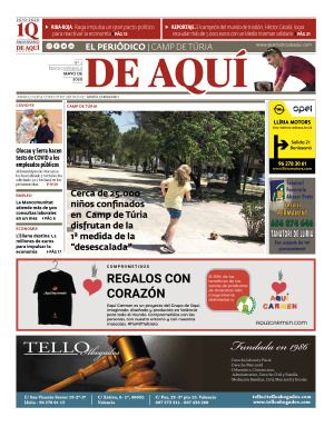 Camp de Túria edición del 30 04 2020