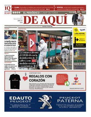 Camp de Túria edición del 01 04 2020
