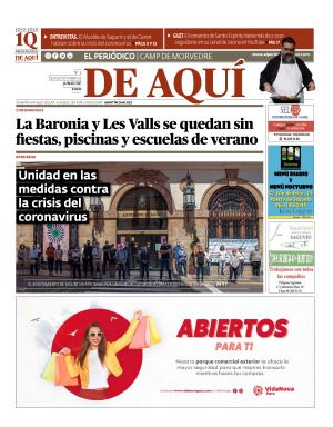 Camp de Morvedre edición del 29 05 2020