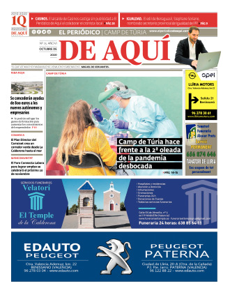 Camp de Túria edición del 30 10 2020
