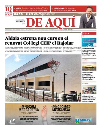 Horta Sud edición del 25 09 2020