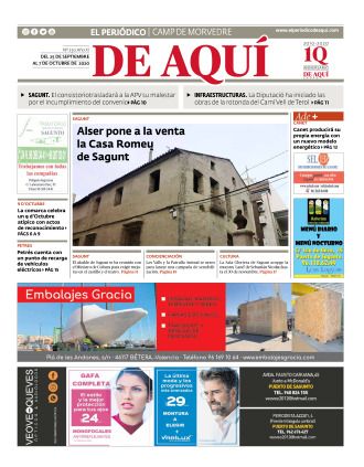 Camp de Morvedre edición del 08 10 2020
