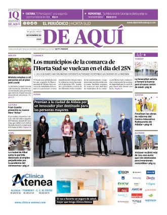 Horta Sud edición del 20 11 2020