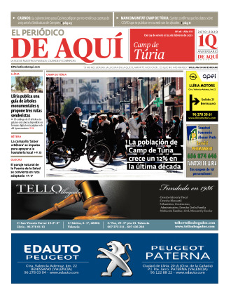 Camp de Túria edición del 29 01 2021