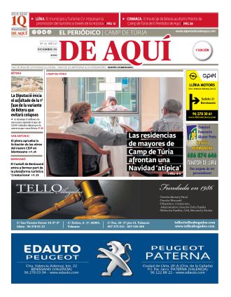 Camp de Túria edición del 18 12 2020