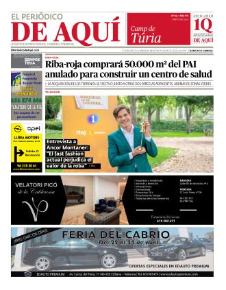 Camp de Túria edición del 30 04 2021