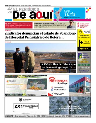 Camp de Túria edición del 18 02 2022