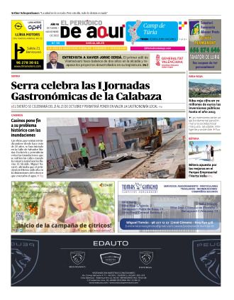 Camp de Túria edición del 21 10 2022