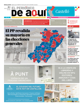 Provincia Castellón edición del 28 07 2023