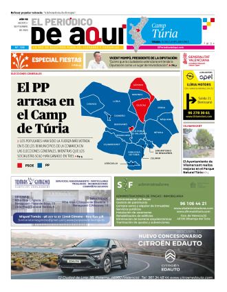 Camp de Túria edición del 04 08 2023