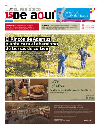 Rincón de Ademuz edición del 16 05 2025