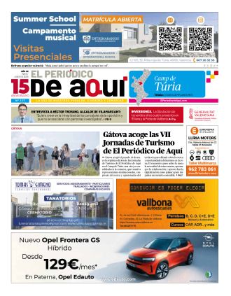 Camp de Túria edición del 16 05 2025