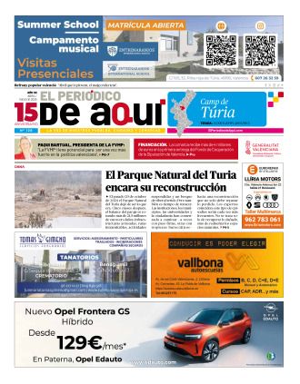 Camp de Túria edición del 11 04 2025