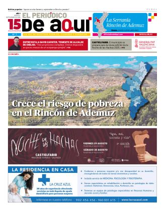 Rincón de Ademuz edición del 08 08 2025