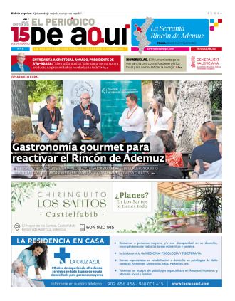 Rincón de Ademuz edición del 11 07 2025