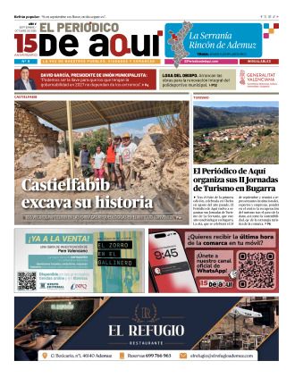 Rincón de Ademuz edición del 19 09 2025