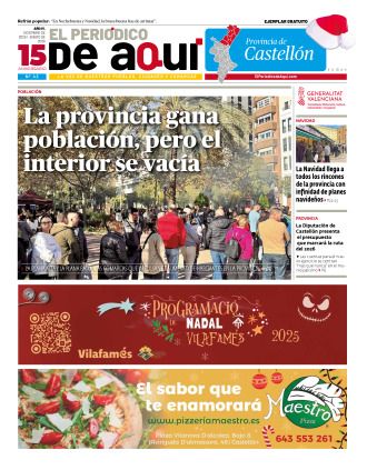 Provincia Castellón edición del 19 12 2025