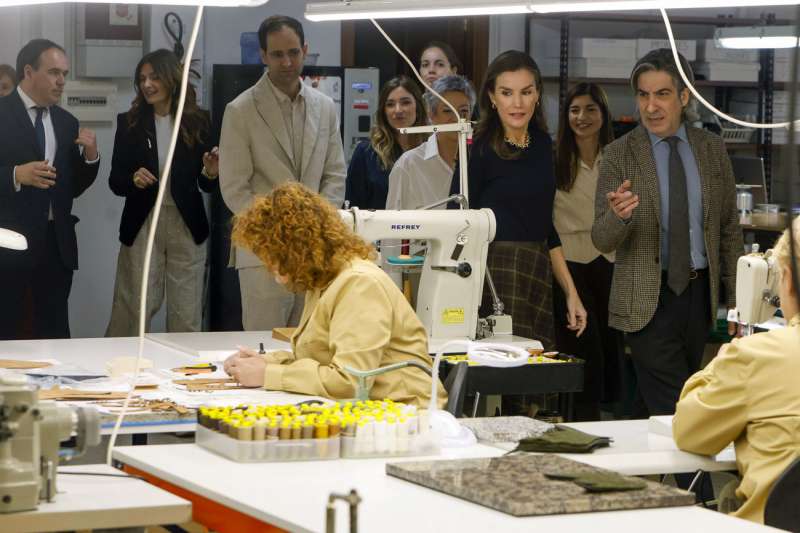 Imagen de la visita.. EFE/Morell