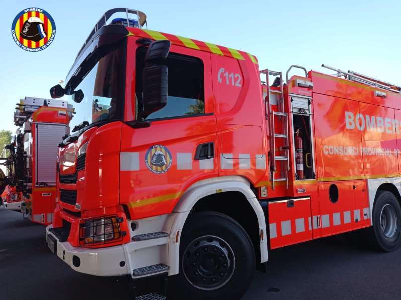 Imagen de archivo de un camión de bomberos. / EPDA
