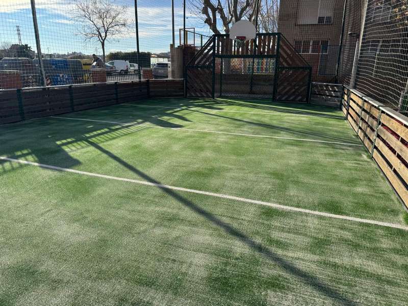 Zona MultiEsportiva Parc Pontet. / EPDA