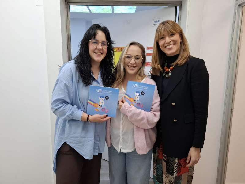 Carmen Ruiz, Lara Martínez Lora y Alicia Álvarez /EPDA