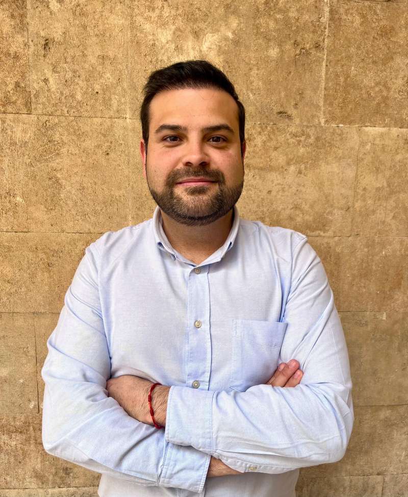 El concejal popular y portavoz adjunto David Ronda. / EPDA