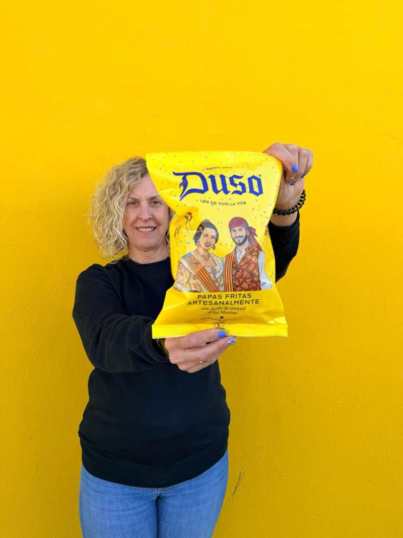 Papas Duso se viste de Fallas con una edición especial en homenaje a la fiesta./EPDA