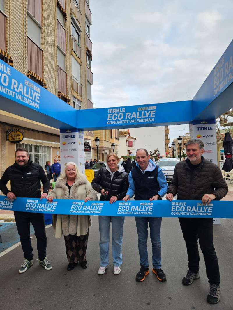 MAHLE Eco Rallye Comunitat Valenciana 2026 en su paso por Oropesa del Mar. / EPDA 