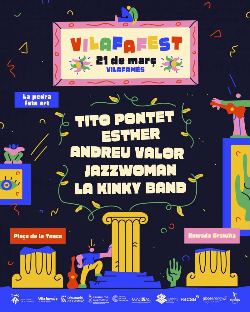 Cartel de la III edición del Vilafafest. / EPDA