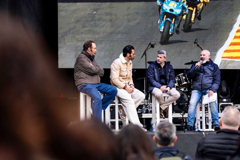 El Circuit Ricardo Tormo rinde homenaje a Jaume Masià con una escultura y una curva a su nombre. / EPDA