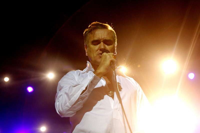 El cantante británico Morrisey. EFE/Sebastián Silva/Archivo
