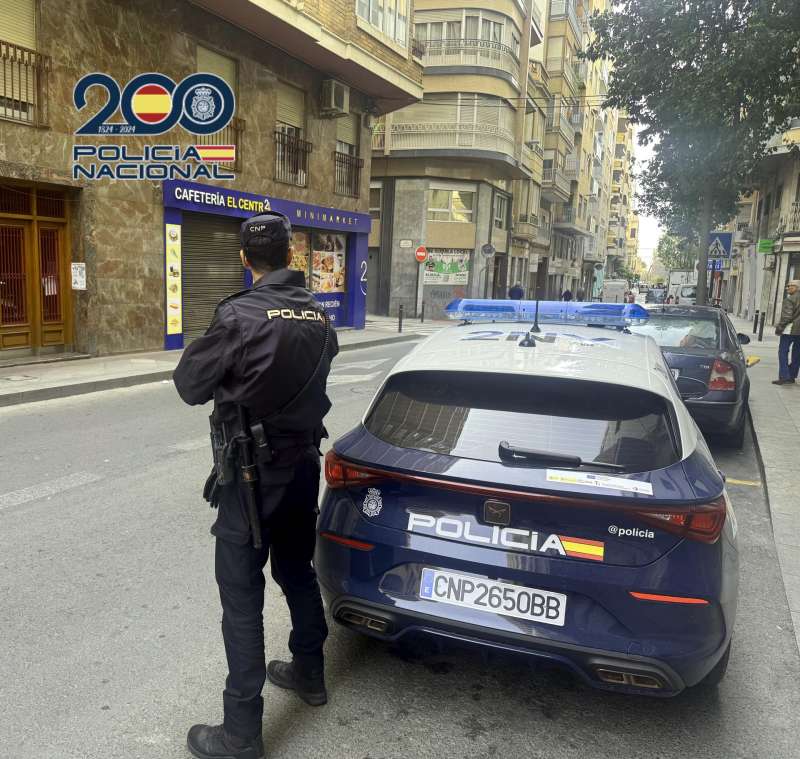 Foto de un agente de la Policía Nacional. EFE/Policía Nacional

