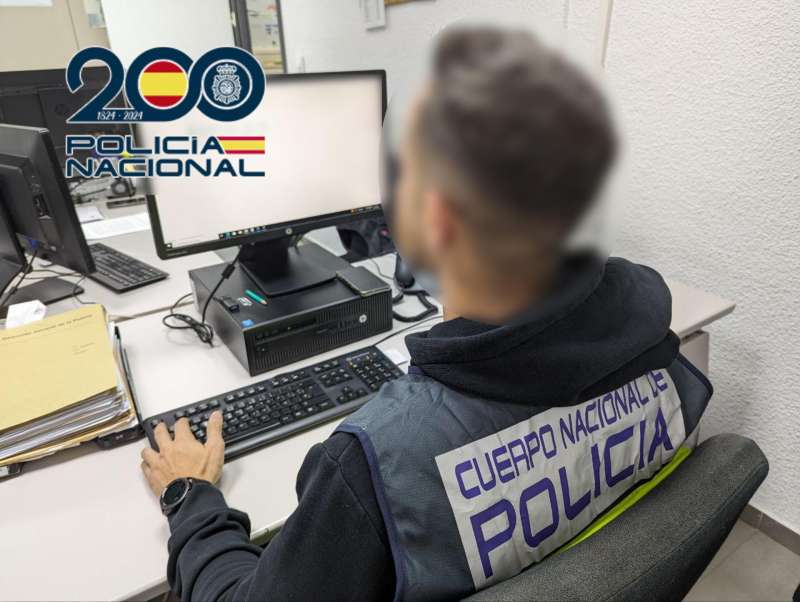 Imagen facilitada por la Policía Nacional. / EFE