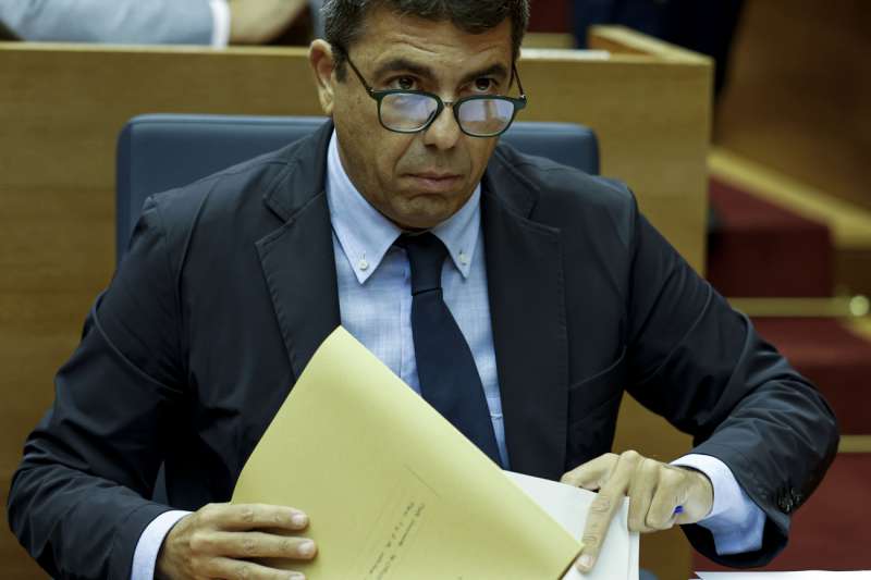 El expresident de la Generalitat valenciana Carlos Mazón, en una imagen de archivo. EFE/Ana Escobar
