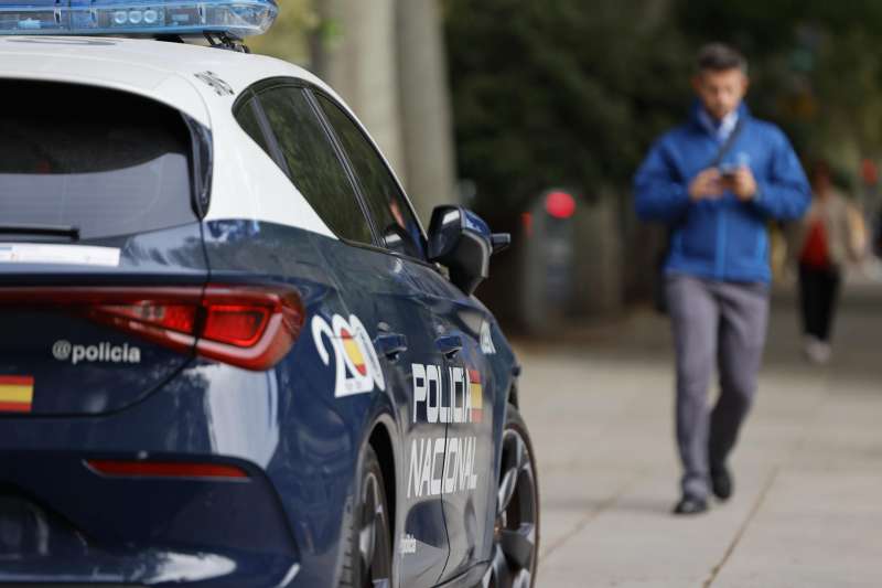 Un coche de la Policía Nacional. EFE/Mariscal/Archivo
