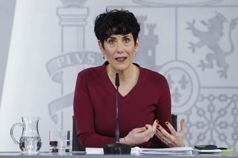 La ministra de Inclusión, Seguridad Social y Migraciones, Elma Saiz, esta semana. EFE/ Chema Moya