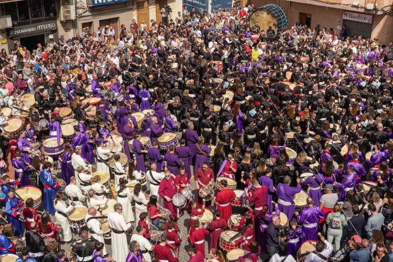 Rompida de la hora de L"Alcora, en una edición anterior. / EPDA 