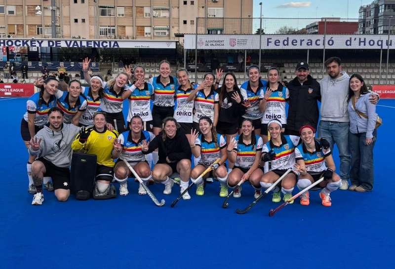 Equipo femenino Valencia CH. / EPDA