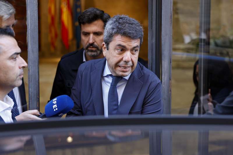 El expresident de la Generalitat valenciana Carlos Mazón. EFE/Ana Escobar/Archivo
